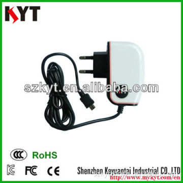 5v1A/2A Power Supply with dual usb port and cable output for wireless IP camera